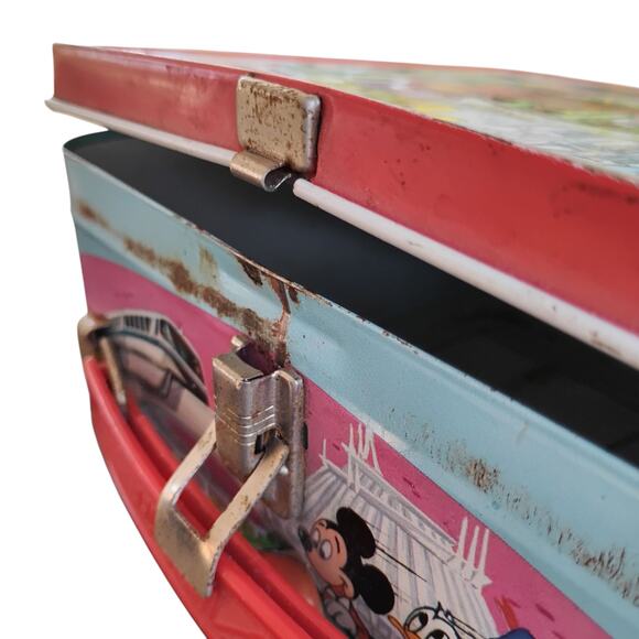 🎢 Walt Disney Metal Lunchbox | Aladdin | Double-Sided | Lunchbox ONLY - Picture 4 of 16